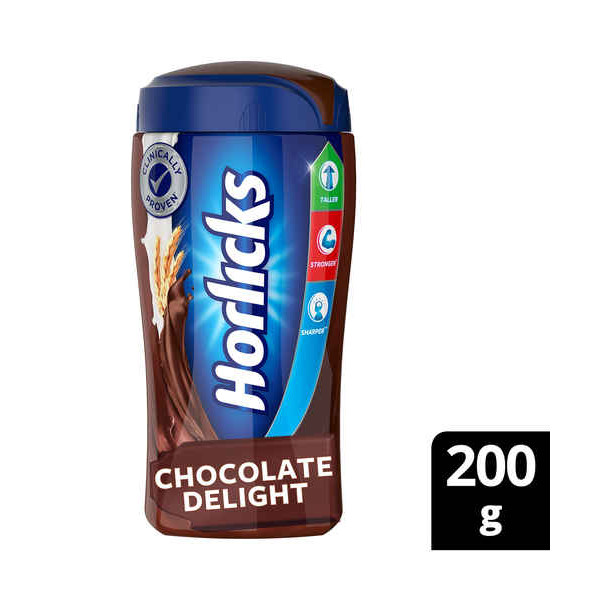 HORLICKS CHOCOLATE JAR 200gm